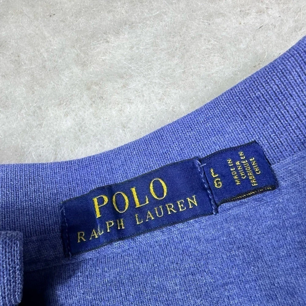 Polo Ralph Lauren Men’s Blue Short Sleeve Polo Shirt Size Large